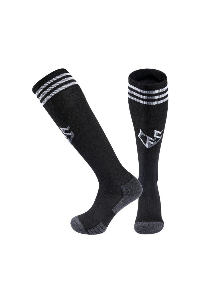 KUYING Wholesale of adult and children's towel bottom wear-resistant and odor resistant long tube sports socks for men 