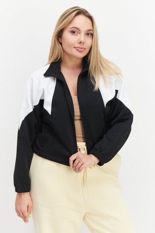 Women Sportswear Fit Long Sleeve Outdoor Sweatshirts, Black - pzsku/Z4F423D9BFE9797369347Z/45/1746200884/e3c4b19e-f5e5-4bb1-b359-b0f5a6af7e23