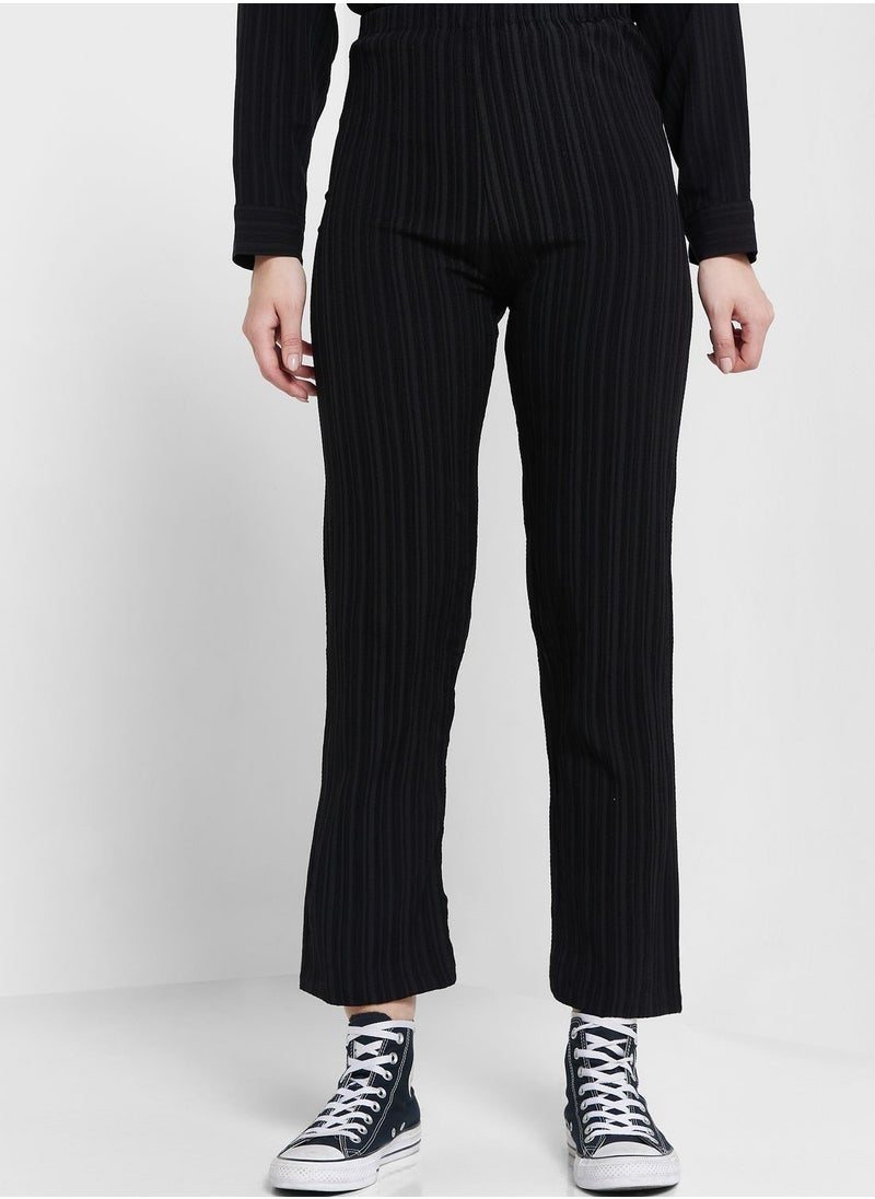 Khizana - Textured Button Down Top & Pant Set - Image 1