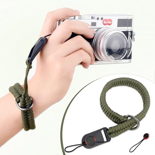 TecoKart® Camera Strap Wrist Strap for Mirrorless Camera Non-slip Paracord Camera Hand Strap Rope for All DSLR Instant Cameras Binoculars - Image 2