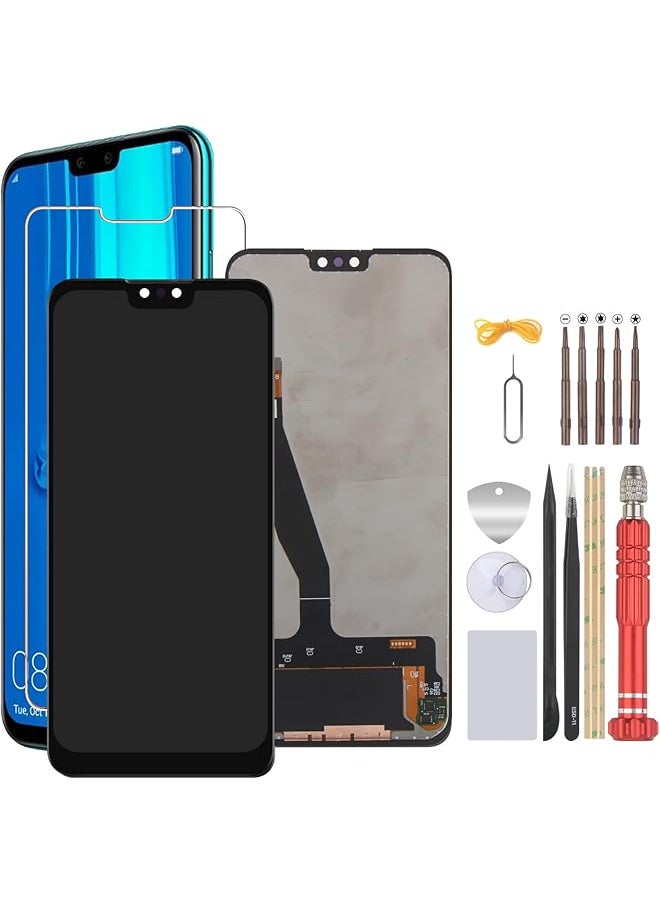 erorex - Hyyt Black Replacement For Huawei Y9 2019 Enjoy 9 Plus Jkm Lx1 Jkm Lx2 Jkm Lx3 Lcd Display Digitizer Assembly Screen Touch Panel With 1 Piece Of Tempered Film And 1 Installation Tools - Image 1
