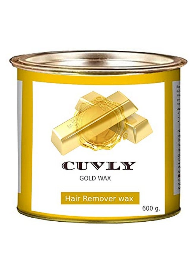 CUVLY® Waxing Kit Combo (Wax Heater + Chocolate Wax (600 gm) + Gold Wax (600 gm) + Wax Strips (70) + Wax Spatula + Sponge) - Image 2