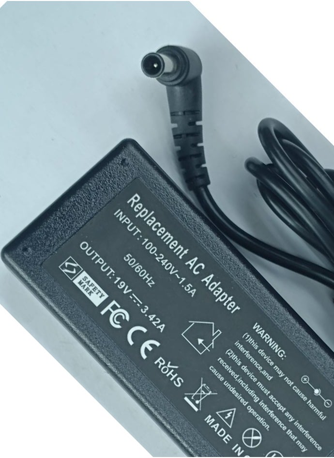 CS LAPTOP AC ADAPTER FOR LG 19V 3.42A  - Image 1