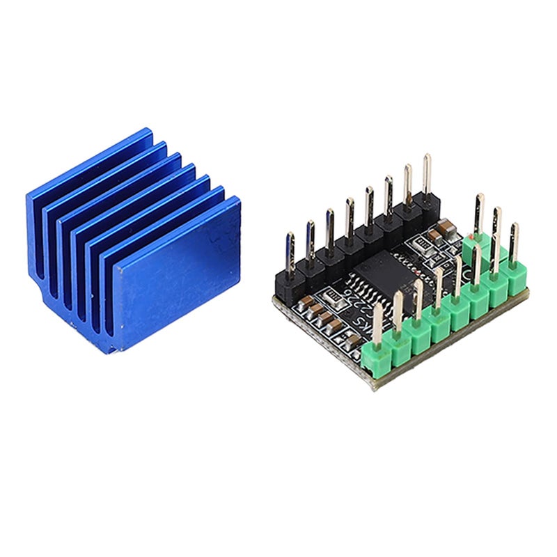 Stepper Motor Driver Module with Heatsink 256 Micro Steps Low Noise for 3D Printer CNC - Image 2