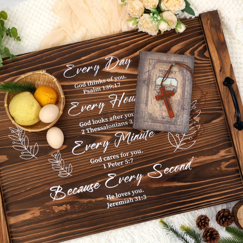 Booson Noodle Board Stove Cover Wooden Stove Top Covers Cutting Board with Handles Kitchen Sink Cover 30 X 22 Inches Farmhouse Rustic Decorative for Electric Kitchen Gas Burners Counter Space - Image 4