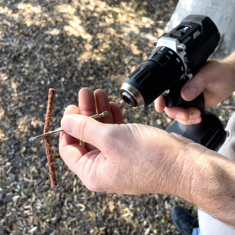 Slime 20501 Tire Plug Drill Bit Kit, All Drills Compatable, Easiest Tire Plug Option, (2-Piece Set) - Image 3