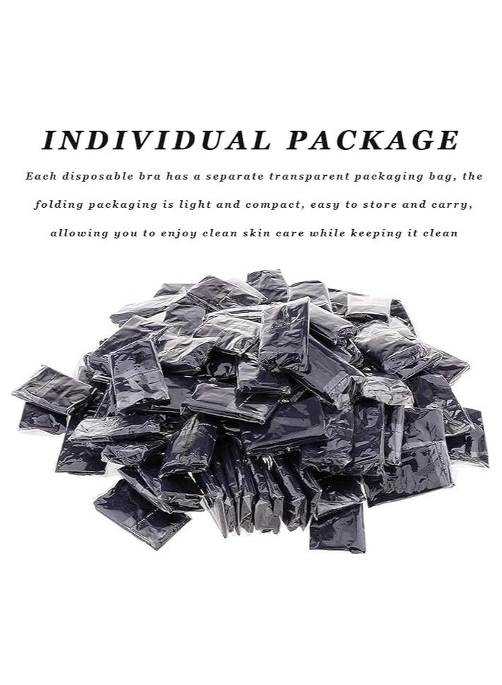 100 PC's Black Disposable Non-Woven Panty Brief Unisex Underwear for Man and Woman| Perfect for Trips, Travel, Salon, Spa, Tanning etc - Image 4