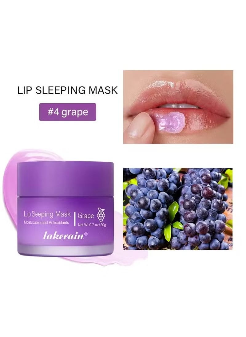 lakerain 20g Moisturizing Lip Mask Night Sleeping Lips Care Maintenance Fades Lip Lines Relieves Lipitis Lip Care Products  - Image 1
