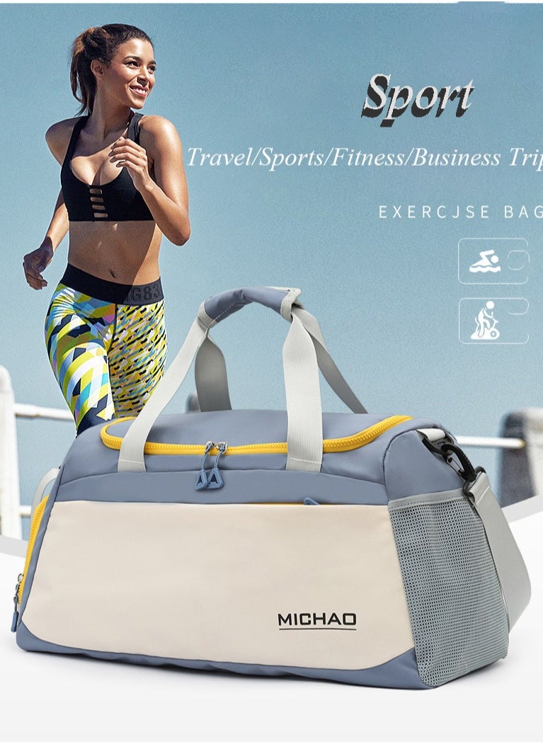 MICHAO Multifunctional Travel Bag Large Capacity Long And Short Distance Outdoor Fitness Sports Yoga Bag Backpack  - Image 5