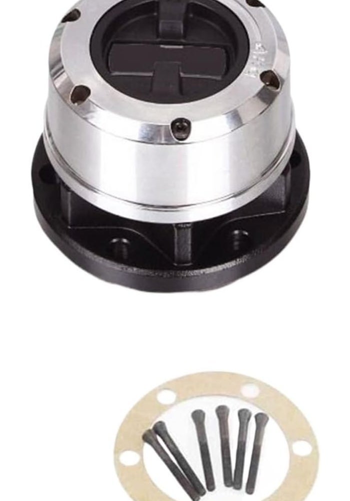 QASULER Manual Free Wheel Locking Hub for Nissan - Image 1