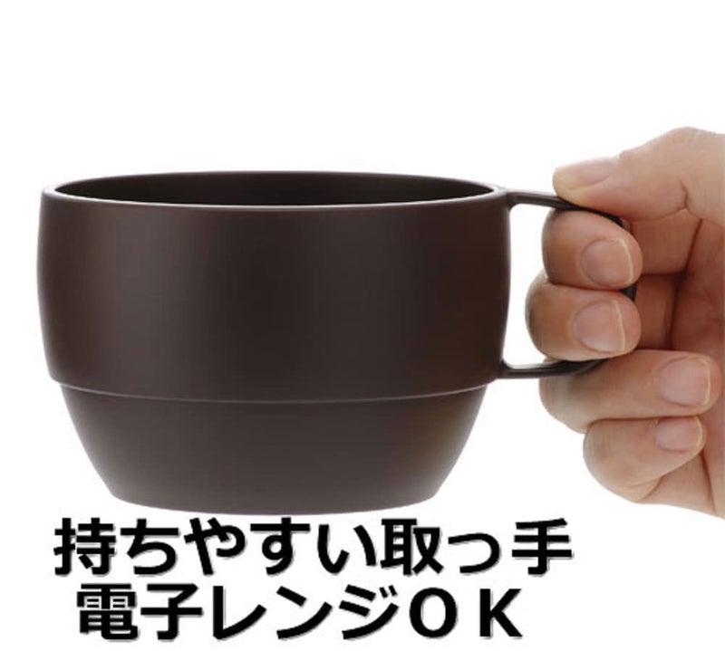 Inomata Japanese Microwavable Soup Mug Unbreakable for Kids Camping Travel Water Tea Coffee Milk Juice Mug 12 ounce BPA Free Non-Toxic Dishwasher Safe Made in Japan,White - Image 2