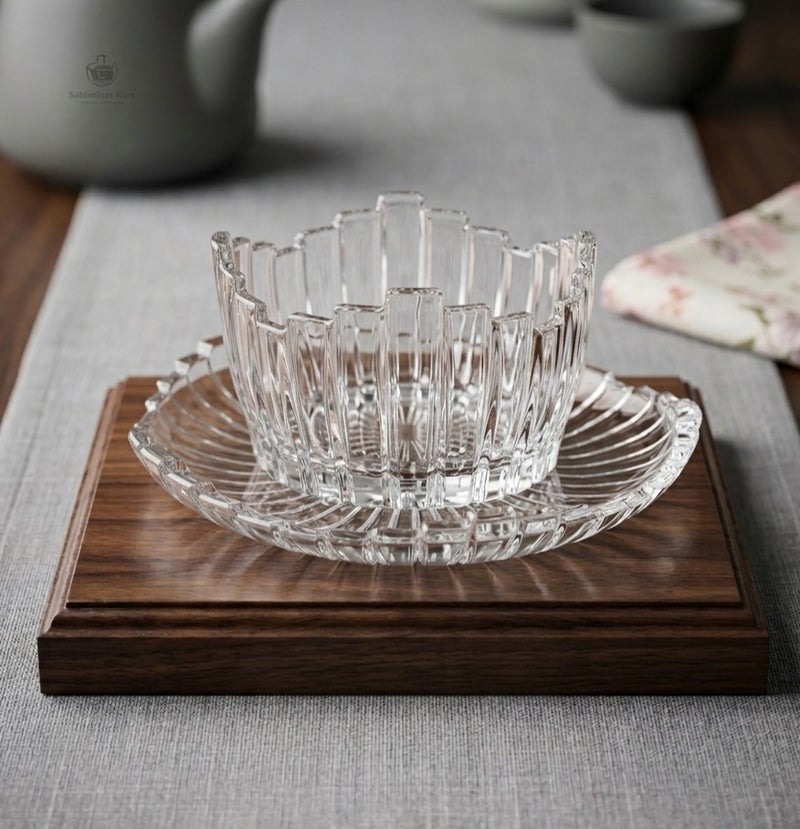 Glass Bowls and Plates set of 12 - Image 2