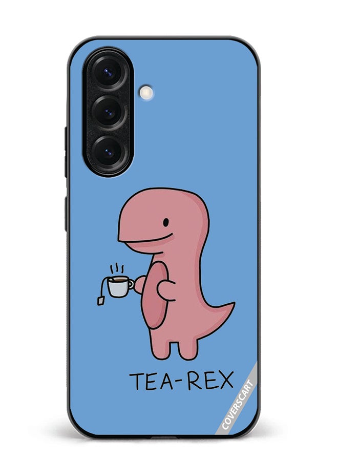 VR CREATIVE Protective Case Cover For Samsung Galaxy S25 Plus Tea Rex Design Multicolour