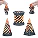 Minleway 3 Packs Impossible Spiral Cone Fidget Toys3D Printed Pyramid Passthrough SculptureMini Sensory Toy for Stress Relief AnxietyStocking Stuffers for Adults Kids Gifts Red Black - Image 2
