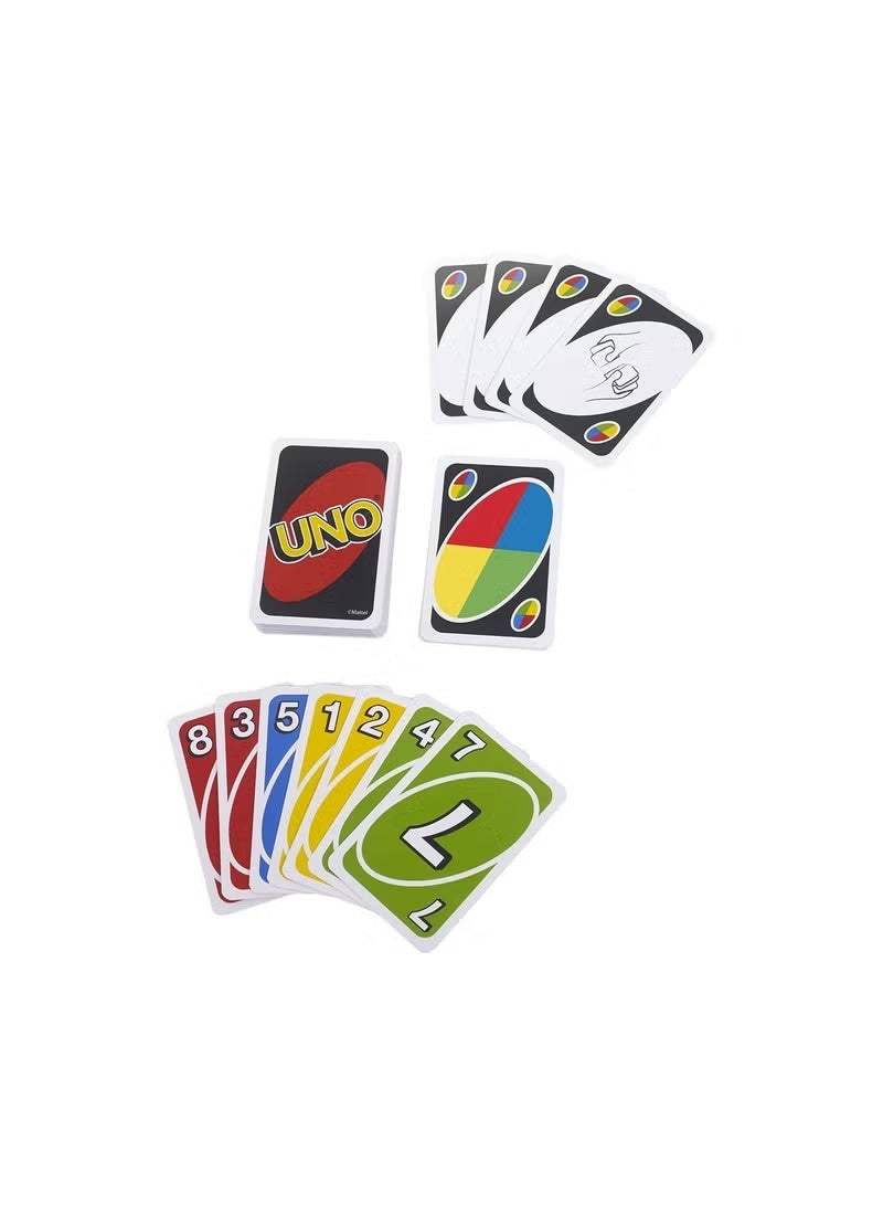 Mattel Games UNO WILD! Family Playing Classic Card for Adults Kids & Family Night For Party and Traveling for Kids - Image 2