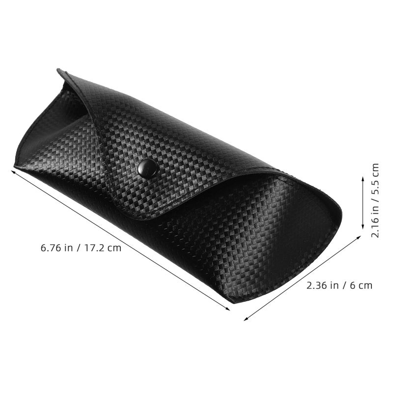Retro Plastic Eyeglasses Case Portable Anti Pressure Travel Protection - Image 3