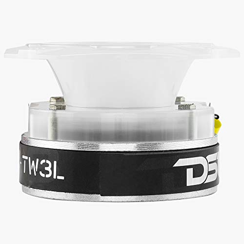 DS18 PRO-TW3L RGB Alluminum Super Bullet Tweeter and Bullet- 1.5" Voice Coil, Polycarbonate Body and Bullet, 500W Max, 250W RMS, 4 Ohms, Built in Crossover - PRO Tweeters are The Best (1 Speaker) - Image 4