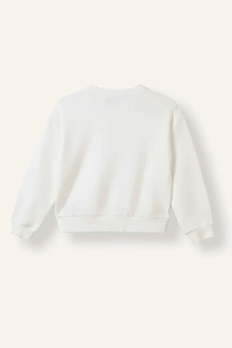 Defacto Relax Fit Crew Neck Sweatshirt
