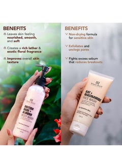 Botanic Hearth Oat & Niacinamide Face Wash and British Rose & Almond Body Wash (Pack of 2) for Men and Women - pzsku/Z4F437FA3CE84FE204E4CZ/45/_/1736426422/91513b6c-daa6-40eb-94ee-2ffb868bf523