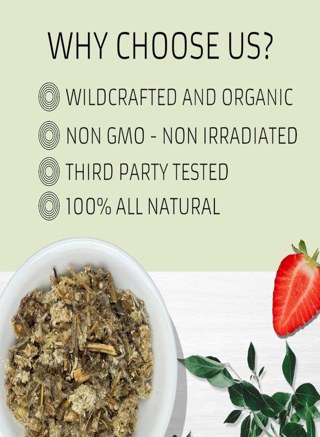 Evergreen Herbs Mexican Mullein Flowers - Gordolobo 4 oz. (113 grams) Authentic Wildcrafted Herbs from Mexico - Resealable Stand Up Pouch to Ensure Freshness - Image 5