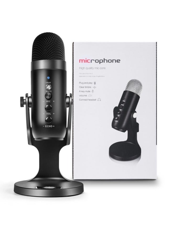 Jmary Multifunctional USB Recording Microphone (MC-PW8) - Image 3