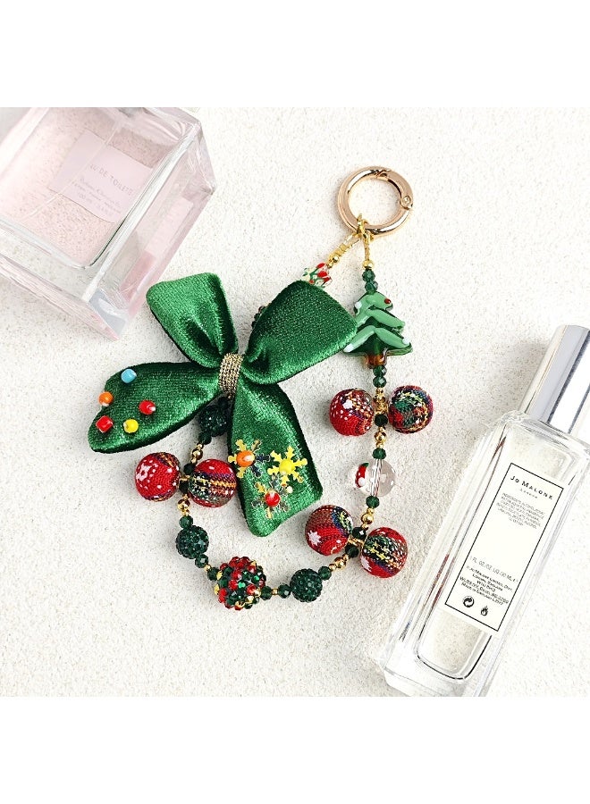 NIBEMINENT Phone Charm/ Chain Strap for Women Girls, Creative Spirit Bowknot Cell Phone Case Lanyard Wrist Strap