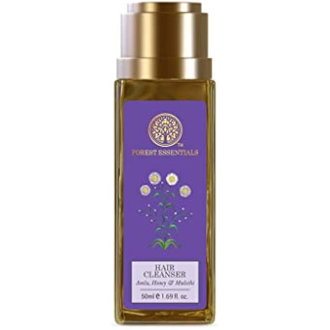 Forest Essentials HAIR CLEANSER AMLA, HONEY AND MULETHI, 50ML - Image 1