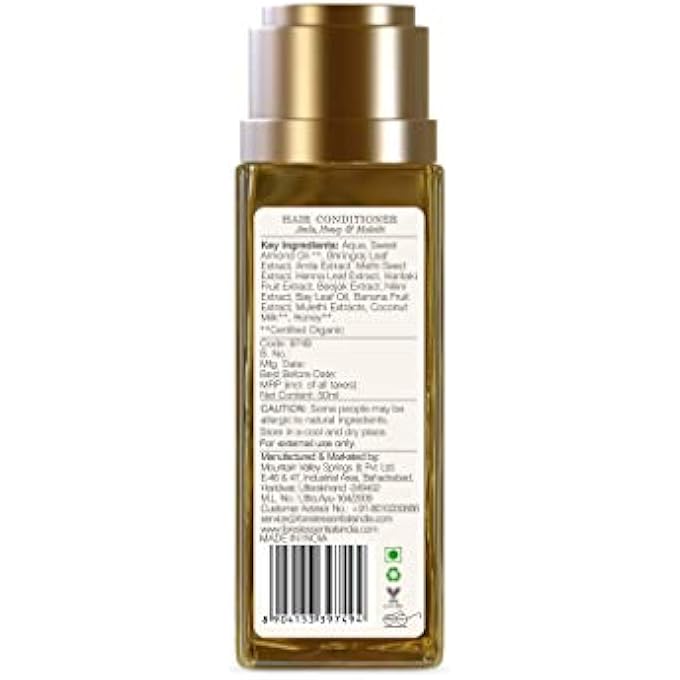 Forest Essentials HAIR CLEANSER AMLA, HONEY AND MULETHI, 50ML - Image 3