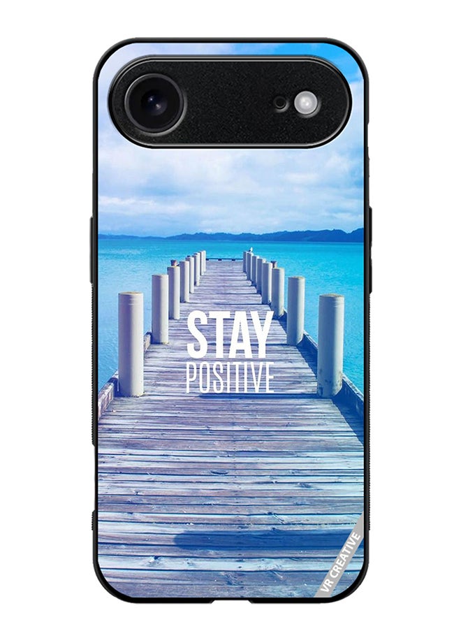 VR CREATIVE Protective Case Cover For Apple iPhone 17 Air Stay Positive Design Multicolour