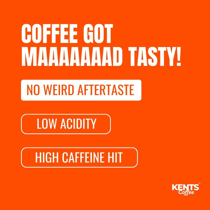 Kents Coffee قهوة كينتس باور تريب - قهوة محمصة داكنة (طحن خشن) | عميق، داكن ومر | تحميص فرنسي | الأفضل للفرنش بريس، الشاني و البرد | 100% أرابيكا | حموضة منخفضة (250غ) - Image 5