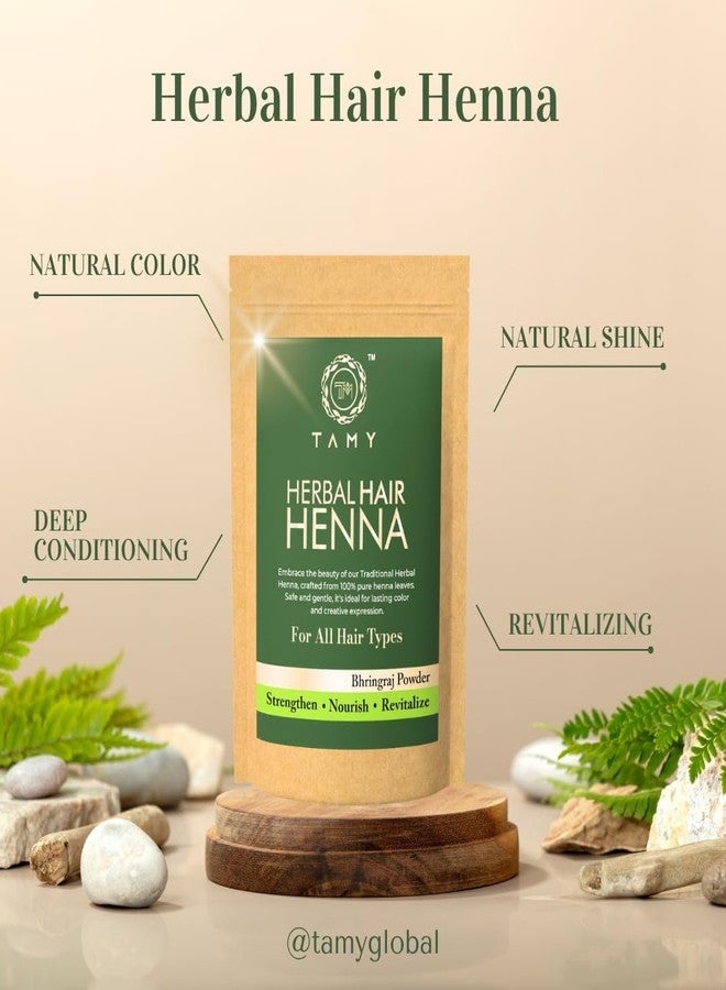 TAMY Healthy Henna Pack - Herbal Formula for Conditioning and Hair Health - 250g - Image 3