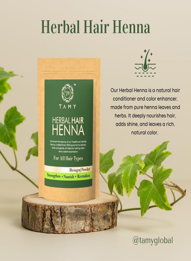 TAMY Healthy Henna Pack - Herbal Formula for Conditioning and Hair Health - 250g - Image 4