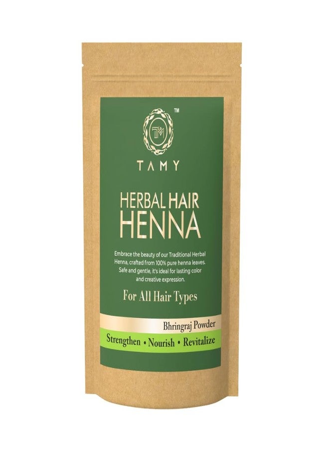 TAMY Healthy Henna Pack - Herbal Formula for Conditioning and Hair Health - 250g - Image 1