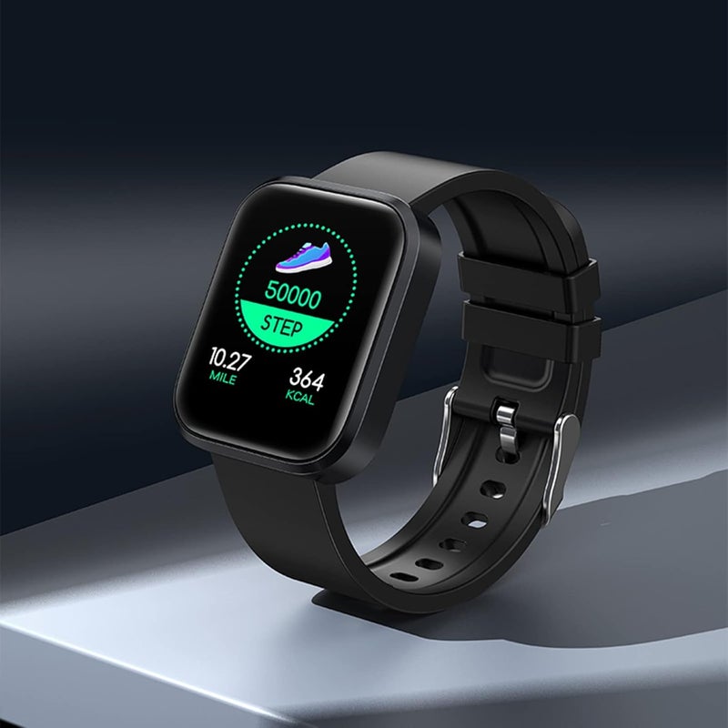 cheekyglo Smartwatch, Bluetooth Heart Rate Sleep Health Monitor, Activity Tracker Watch, Waterproof Smart Fitness Calorie Counter Pedometer Watch for Women Men Chrismats Gifts - Image 2