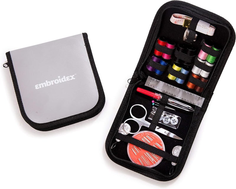 Embroidex Sewing Kit - Home, Travel & Emergencies - Quality Notions, Scissor & Thread - Great Gift - Image 5