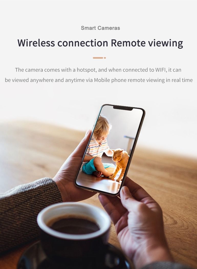 HD intelligent night vision surveillance camera motion camera - Image 5