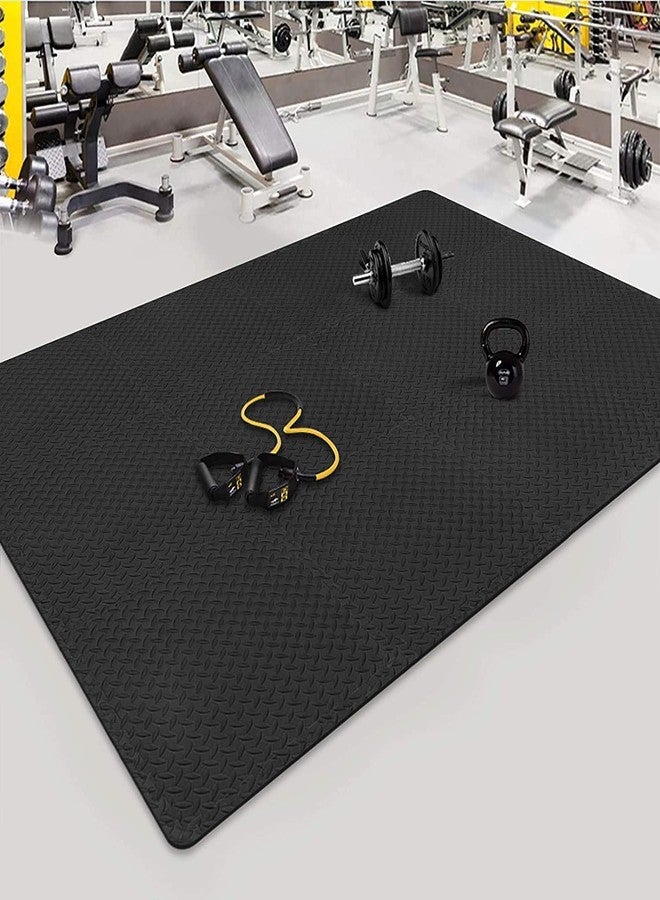 SIGNATRON 4Pc - 16 SqFt - Puzzle Flooring || Kids Interlocking Play mat || Shop Floor Mat || Kitchen Floor Mat || Pet Mat ||12 MM Thick - Image 3
