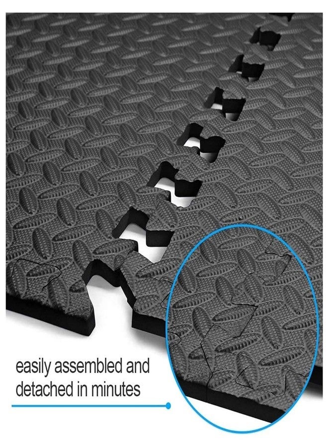 SIGNATRON 4Pc - 16 SqFt - Puzzle Flooring || Kids Interlocking Play mat || Shop Floor Mat || Kitchen Floor Mat || Pet Mat ||12 MM Thick - Image 4