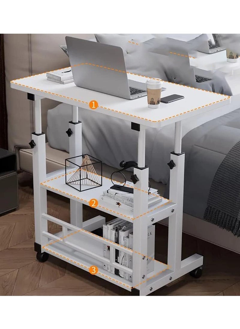 Generic - Bedroom Side Table Household Portable Lifting Computer Table Bedside Table - Image 1