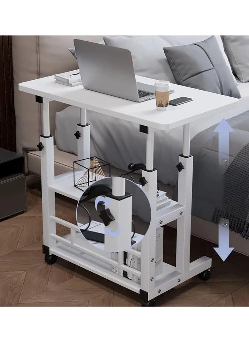 Generic - Bedroom Side Table Household Portable Lifting Computer Table Bedside Table - Image 1
