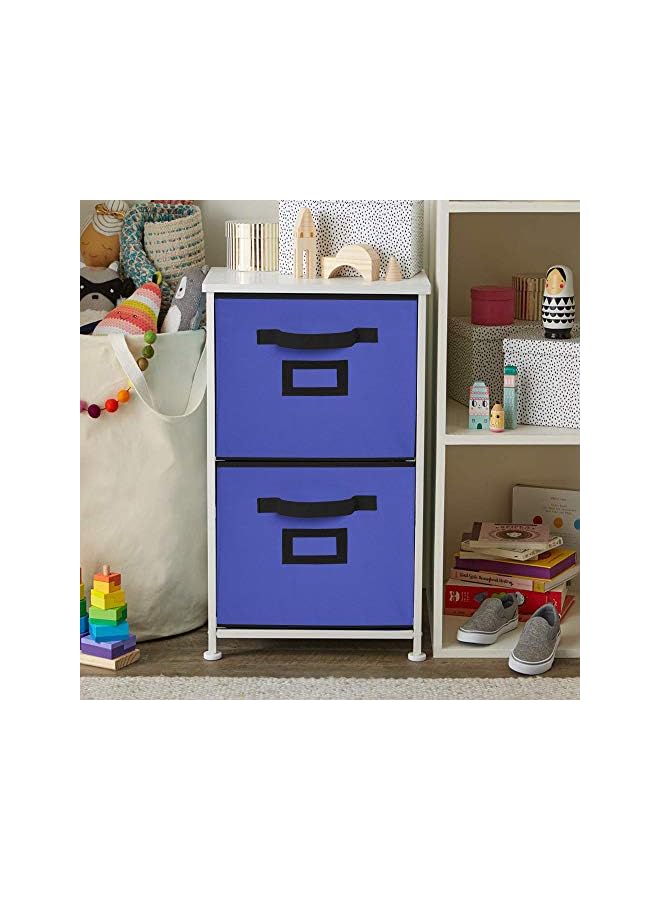 Kuber Industries Industries Non Woven Fabric Foldable Small Size Storage Cube ToyBooksShoes Storage Box With HandleExtra Small (Purple)-Kubmart1847 - Image 2