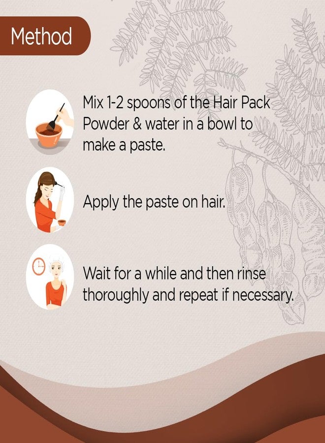 Elina Shikakai Hair Pack with Jatamansi, Brahmi & Bhringraj 100Gm (Pack of 2) | Natural Ready-to-Use Hair Mask for Strength & Nourishment | Ayurvedic Hair Care Formula - Image 5