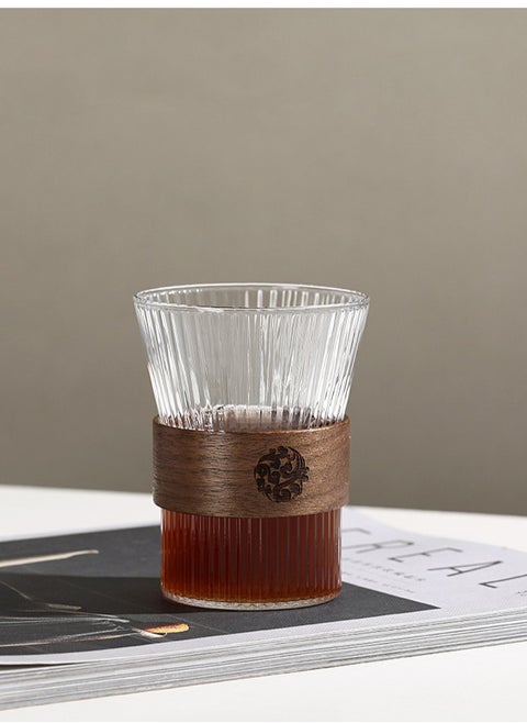 European Style Glass Coffee Mug 330 ml