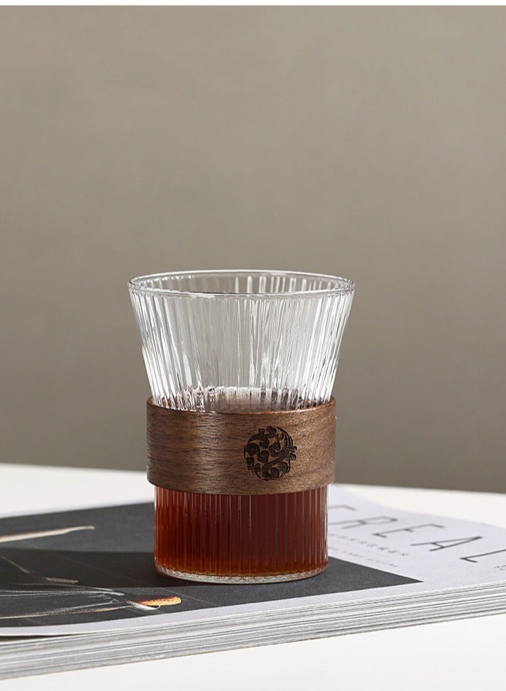 كافيه كوب زجاجي على الطراز الأوربي - Image 1