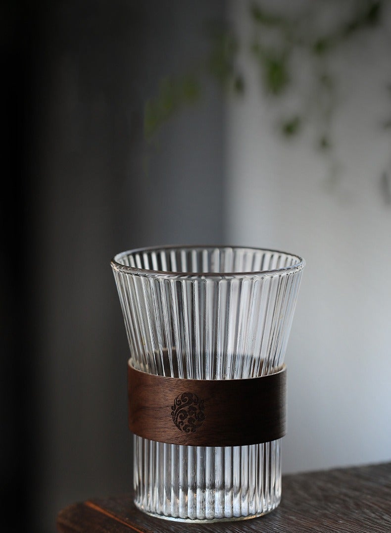 كافيه كوب زجاجي على الطراز الأوربي - Image 4