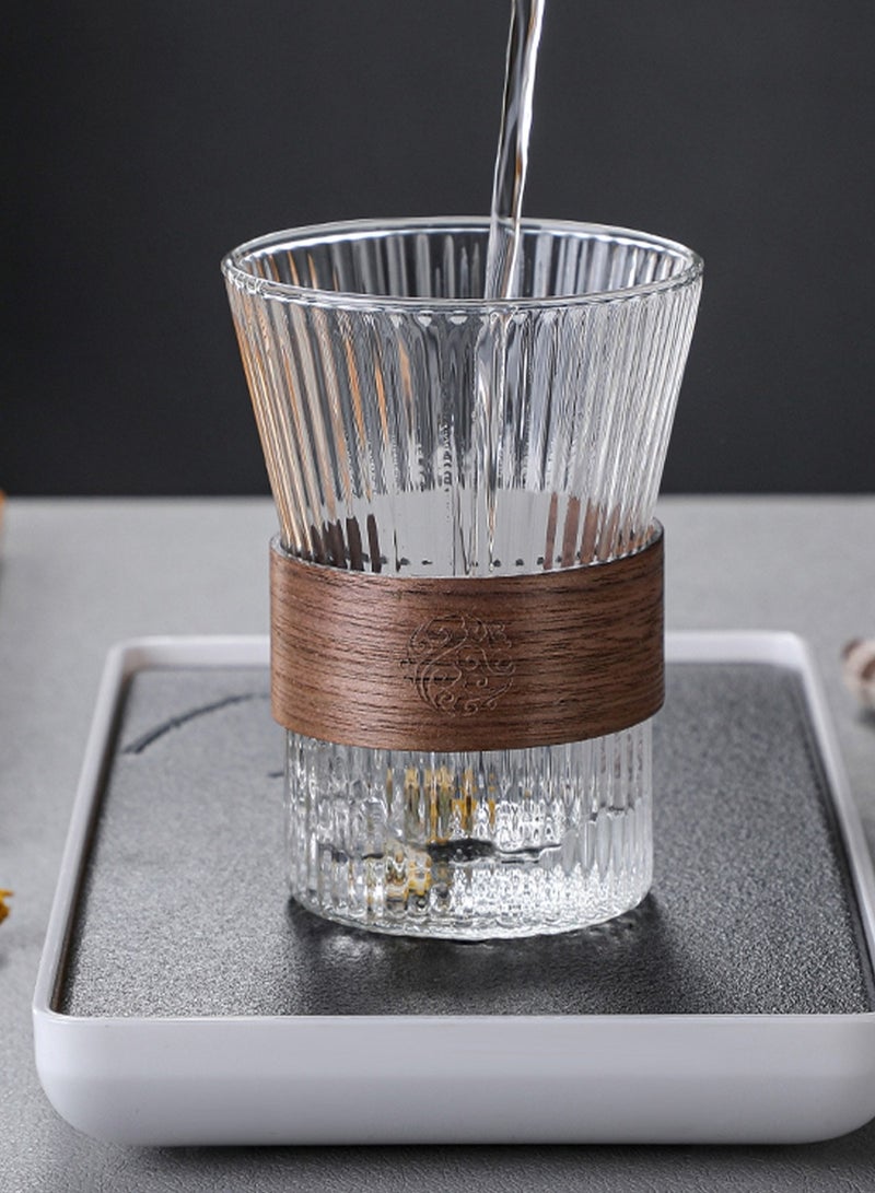 كافيه كوب زجاجي على الطراز الأوربي - Image 2