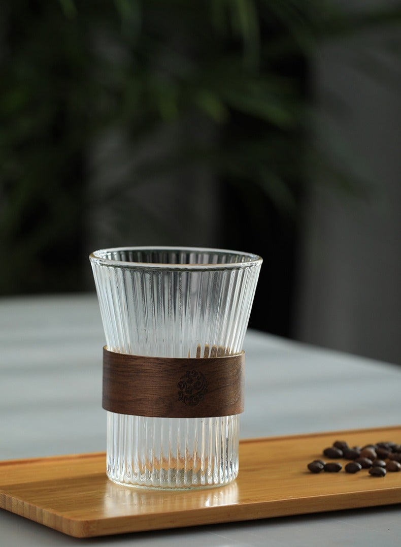 كافيه كوب زجاجي على الطراز الأوربي - Image 3