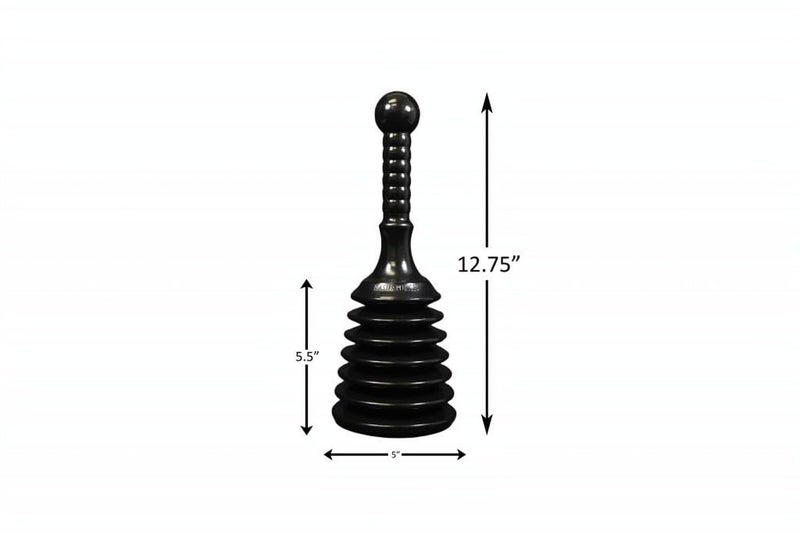Master Plunger MPS4 Sink & Drain Plunger for Kitchen Sinks, Bathroom Sinks, Showers, and Bathtubs. Small and Strong Design with Large Bellows Commercial & Residential Use, Black - Image 2