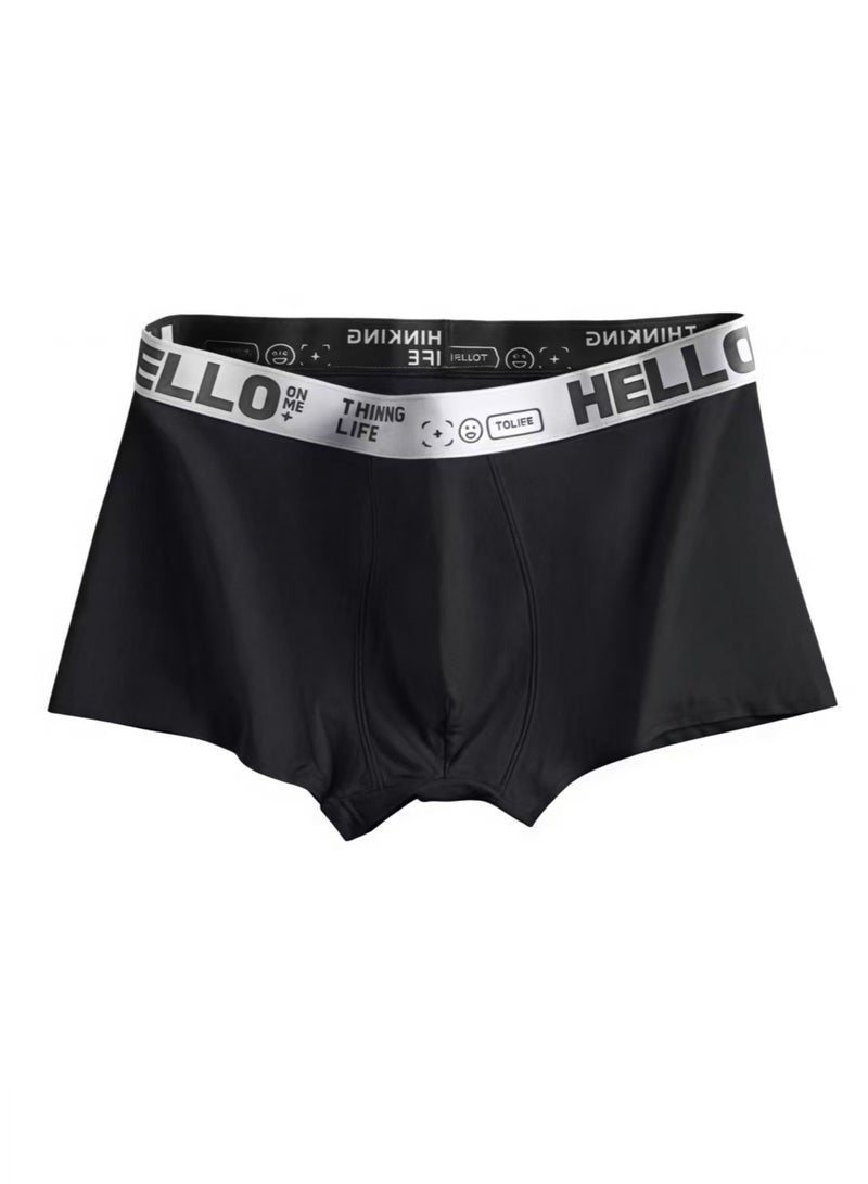 Hello 5 Pack Men’s Sort Boxer Briefs & Trunks,Breathable Stretch Cotton Moisture-Wicking Underwear,Modern Fit Low Rise  - Image 3