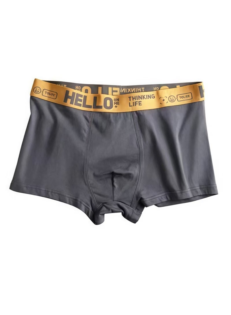 Hello 5 Pack Men’s Sort Boxer Briefs & Trunks,Breathable Stretch Cotton Moisture-Wicking Underwear,Modern Fit Low Rise  - Image 5